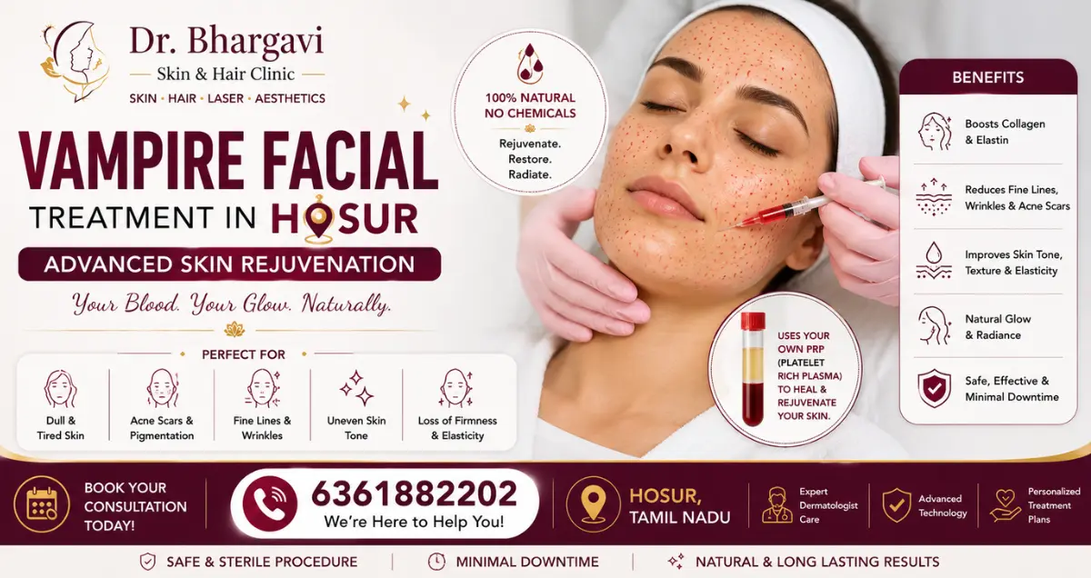 Vampire Facial Treatment in Hosur