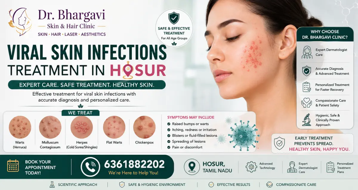 Viral Skin Infections Treatment in Hosur